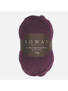 Rowan Pure Wool Superwash Worsted | 198 (Eggplant)