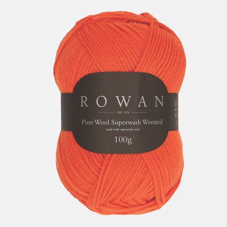 Rowan Pure Wool Superwash Worsted | 201 (Tiger)