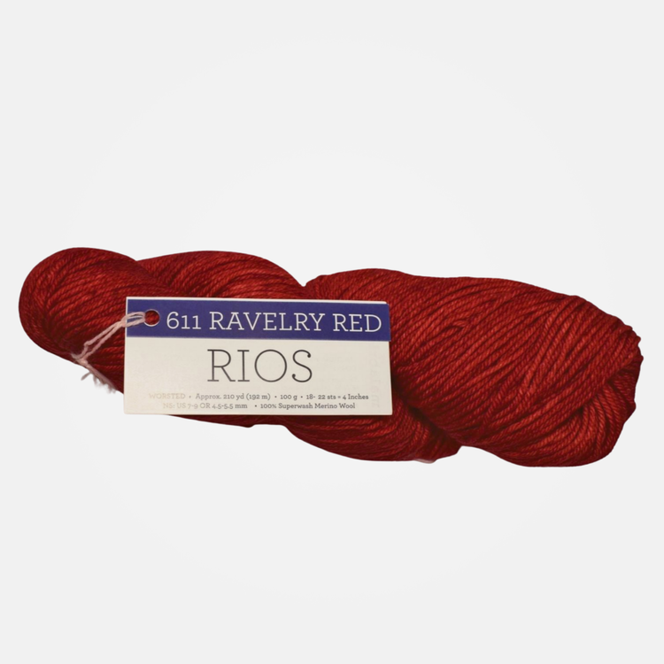 Malabrigo Rios | Ravelry Red (611)