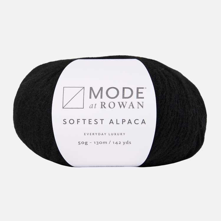 MODE at Rowan Softest Alpaca | 010 (Black)