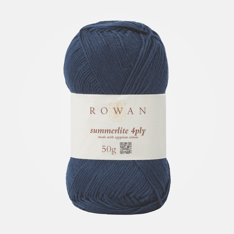 Rowan Summerlite 4ply | 429 (Navy Ink)