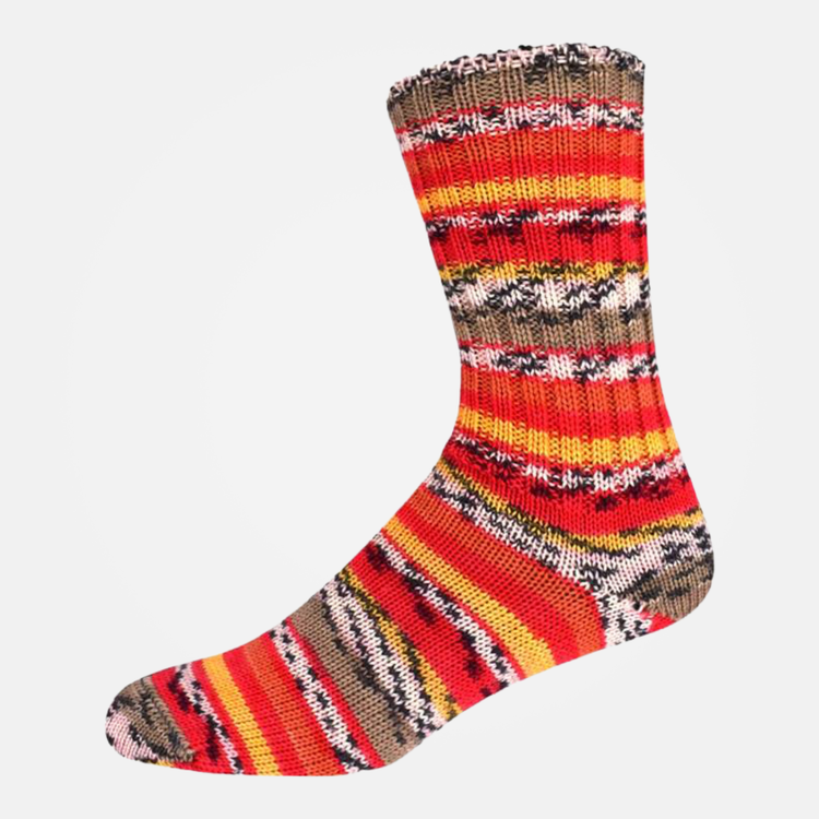 OnLine Supersocke 296 | Merino Extrafein Color 2550