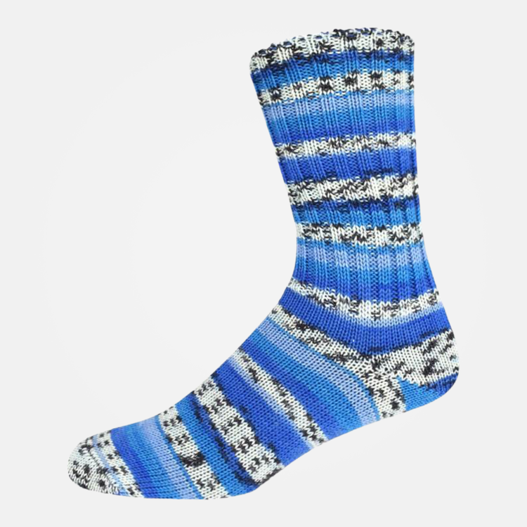 OnLine Supersocke 296 | Merino Extrafein Color 2552