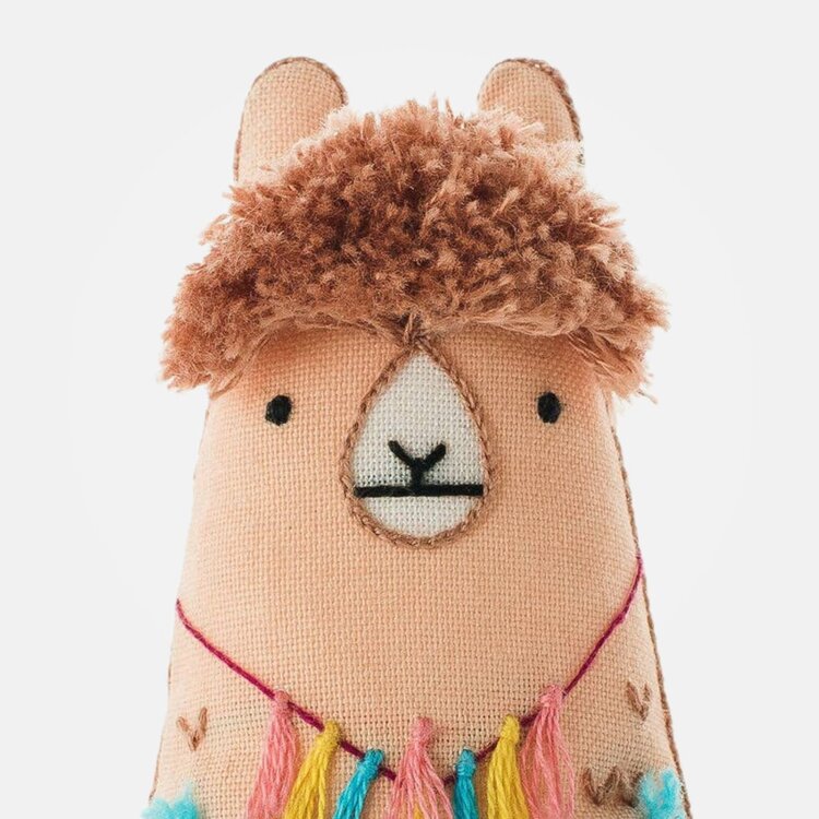 Kiriki Press Llama Embroidery Kit