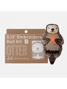 Kiriki Press Otter Embroidery Kit