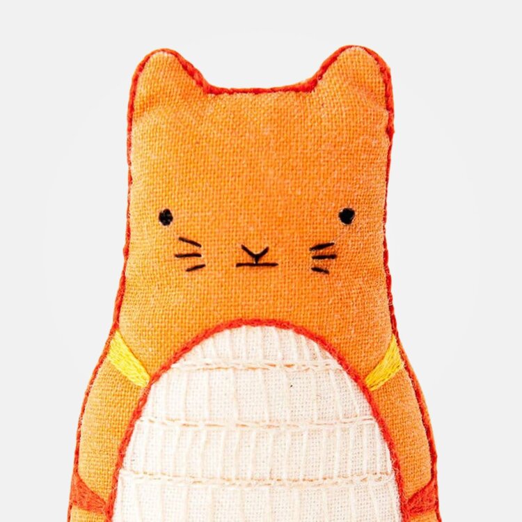Kiriki Press Tabby Cat Embroidery Kit