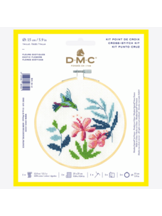 DMC Exotic Flowers Cross Stitch Kit