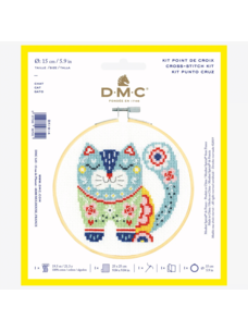 DMC Cat Cross Stitch Kit