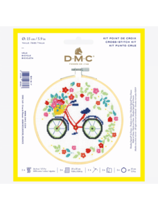 DMC Bicycle Cross Stitch Kit