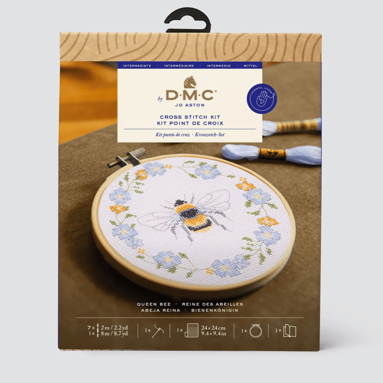 DMC Queen Bee Cross Stitch Kit