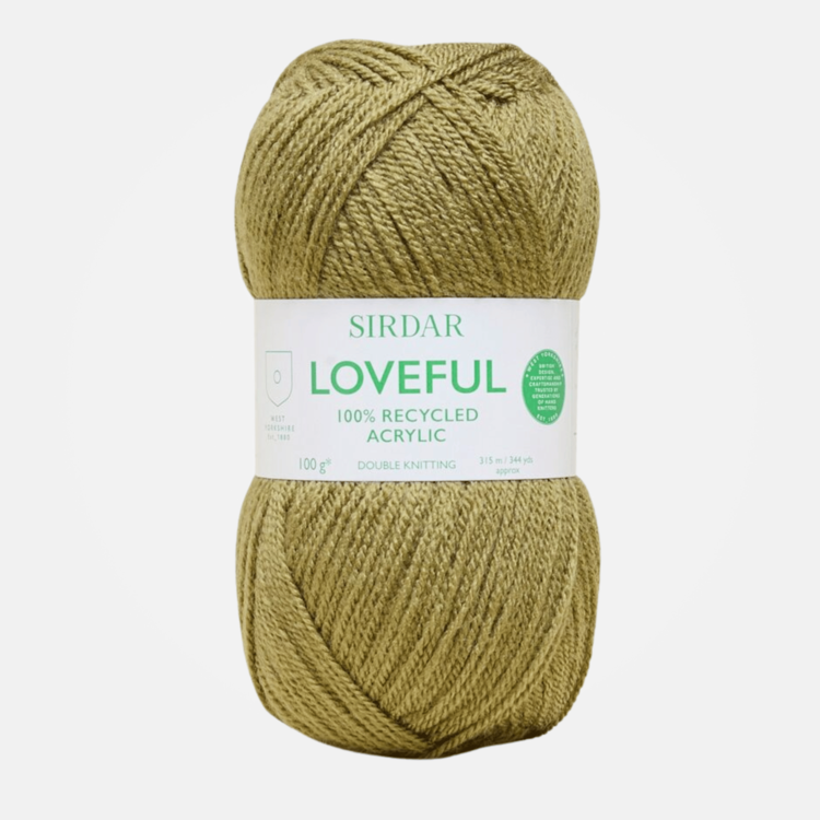 Sirdar Loveful Recycled Acrylic | 102 (Moss)
