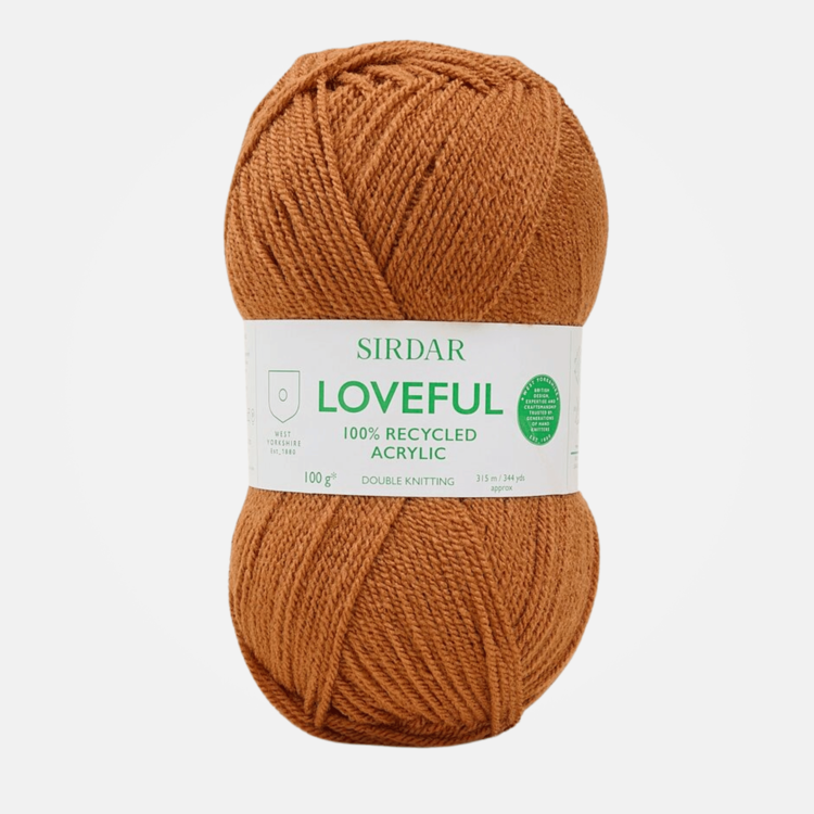 Sirdar Loveful Recycled Acrylic | 104 (Flame)