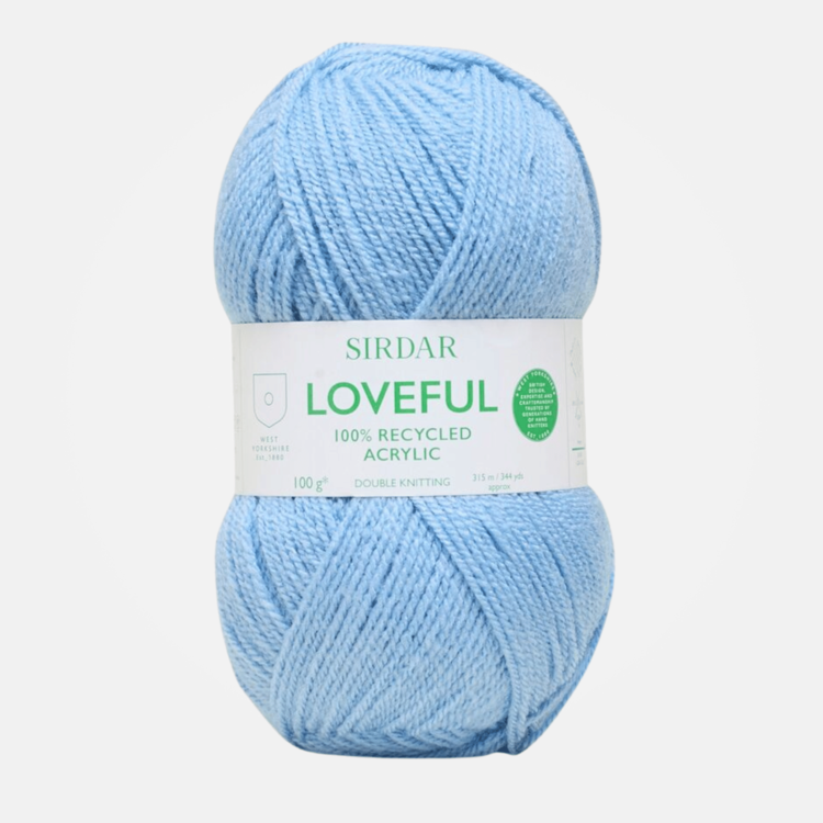 Sirdar Loveful Recycled Acrylic | 109 (Sky)