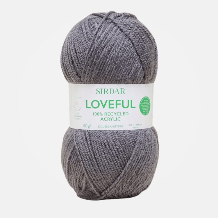 Sirdar Loveful Recycled Acrylic | 112 (Charcoal)