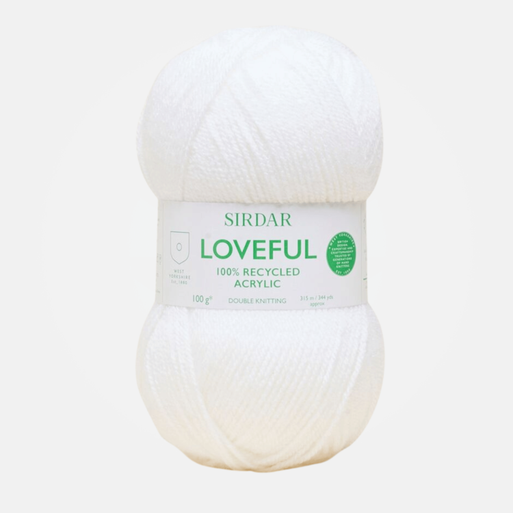 Sirdar Loveful Recycled Acrylic | 113 (Ice)