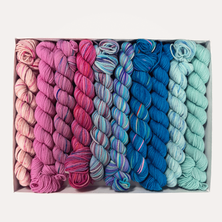 Koigu KPPPM Pencil Box Set | Daiquiri Venation