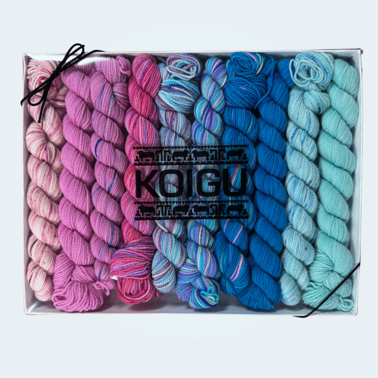 Koigu KPPPM Pencil Box Set | Daiquiri Venation