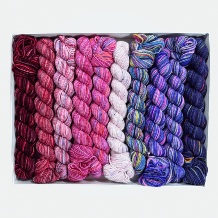 Koigu KPPPM Pencil Box Set | Forest Fruits Venation