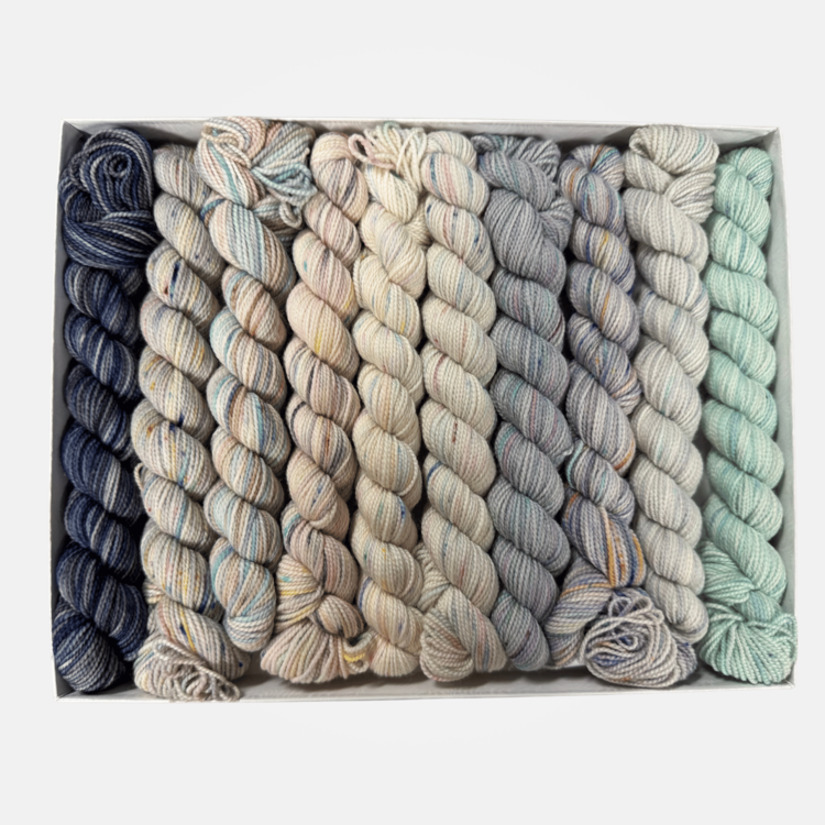 Koigu KPPPM Pencil Box Set | Winter Storm