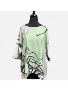 3 Potato Clothing Abstract Octopus Tunic