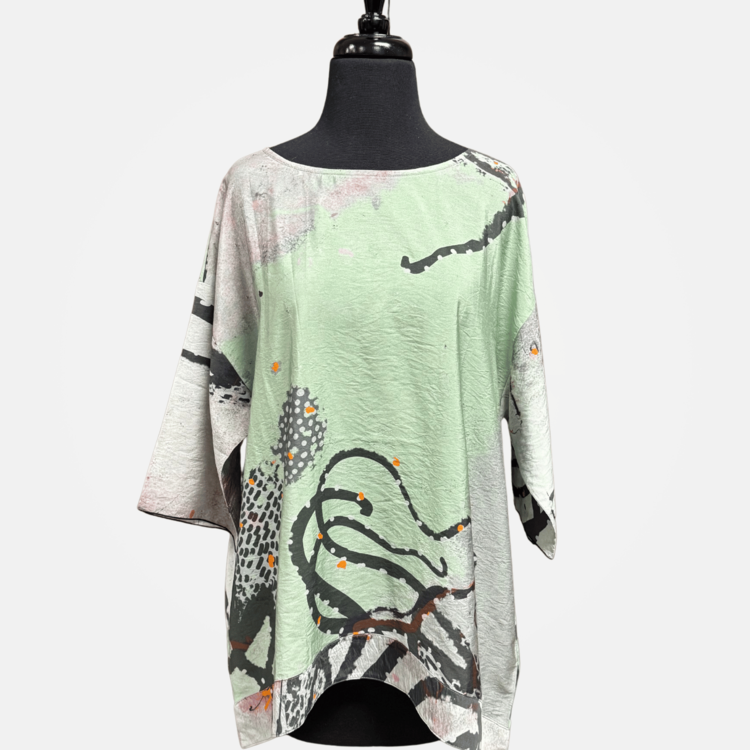 3 Potato Clothing Abstract Octopus Tunic