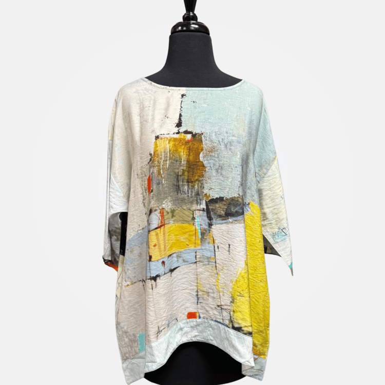 3 Potato Clothing Abstract Multi Tunic