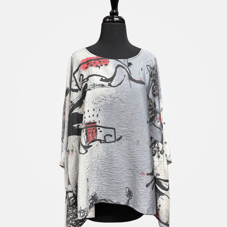 3 Potato Clothing Dog Butterfly Top