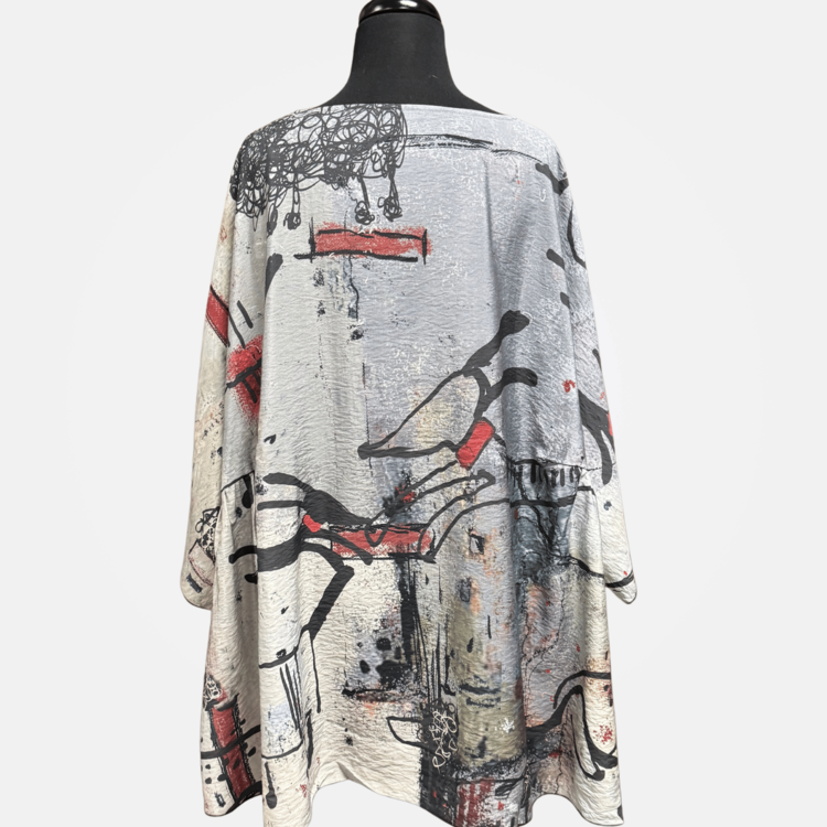 3 Potato Clothing Dog Butterfly Top