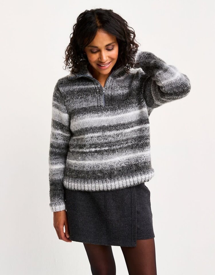 Sirdar Quartz Zip Collar Jumper