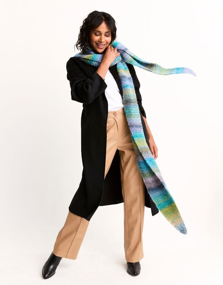 Sirdar Strata Tie- Style Scarf