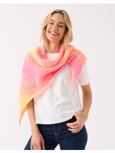 Sirdar Crochet Shawl in One