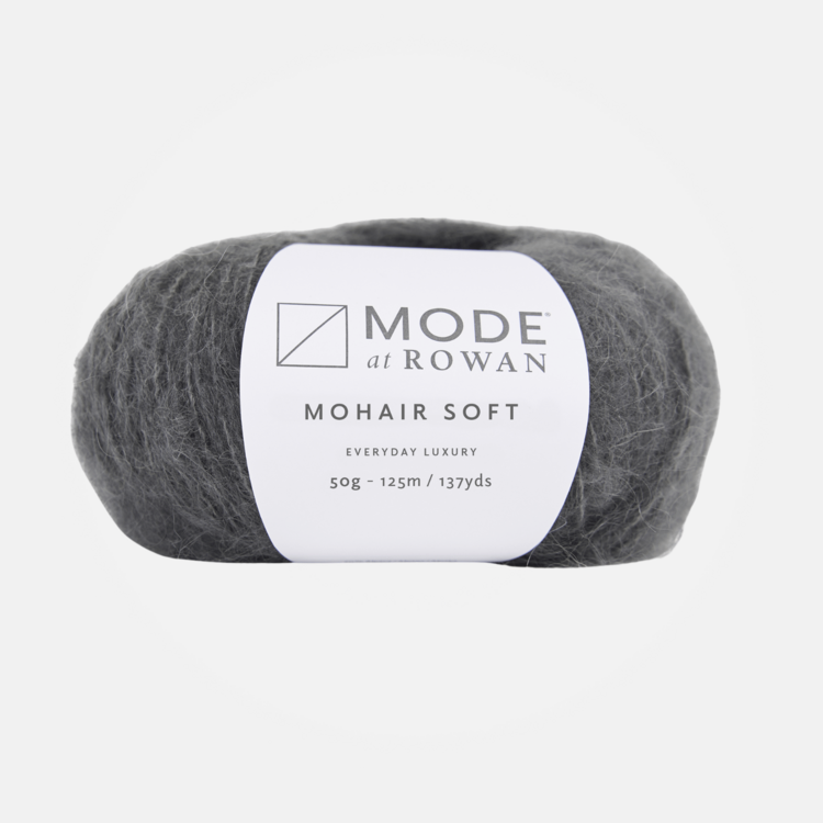 MODE at Rowan Mohair Soft | 10209 (Charcoal)