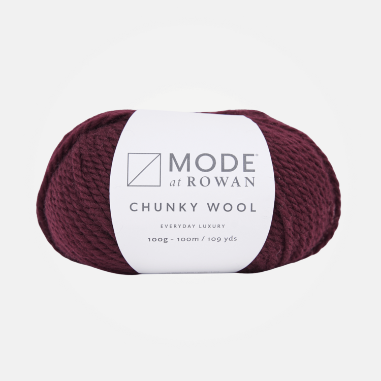 MODE at Rowan Chunky Wool | 020 (Burgundy)