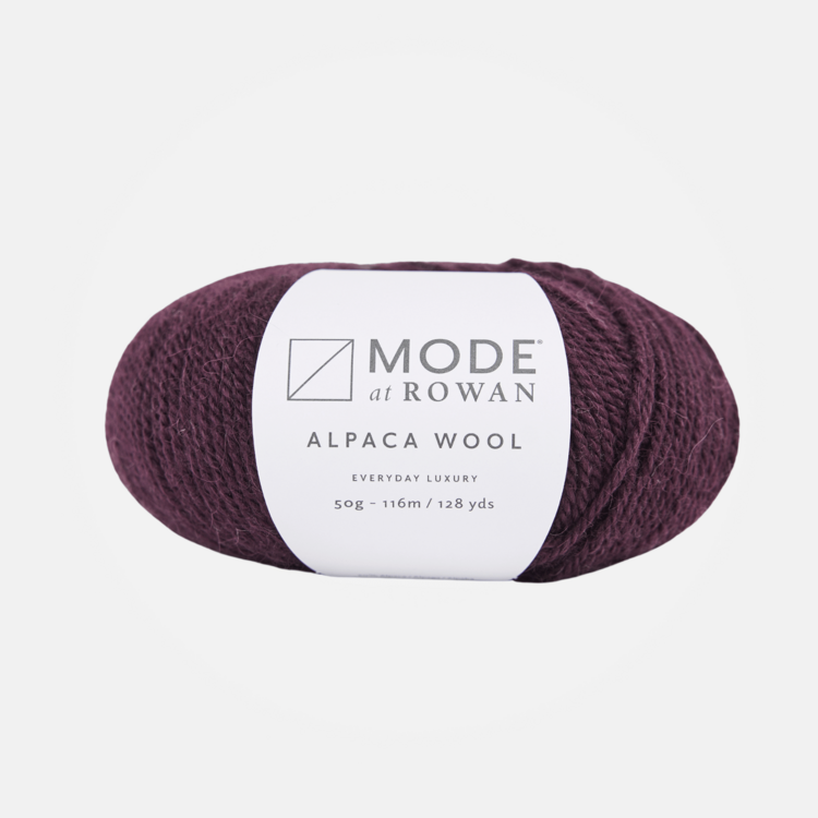 MODE at Rowan Alpaca Wool | 020 (Currant)