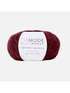 MODE at Rowan Softest Alpaca | 020 (Cranberry)