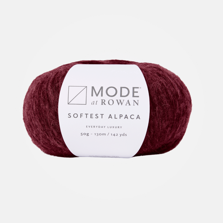 MODE at Rowan Softest Alpaca | 020 (Cranberry)