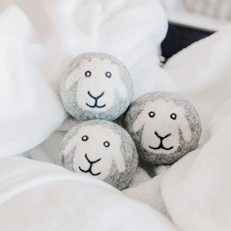 Mama Moon  Boutique Smiling Sheep Dryer Ball