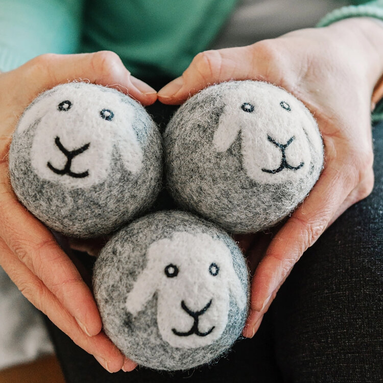 Mama Moon  Boutique Smiling Sheep Dryer Ball
