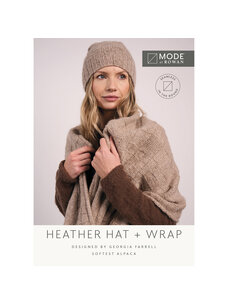 MODE at Rowan Heather Hat & Wrap
