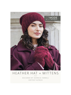 MODE at Rowan Heather Hat & Mittens