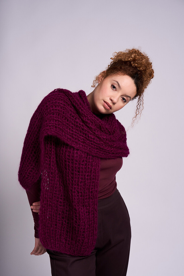 MODE at Rowan Como Beanie & Scarf