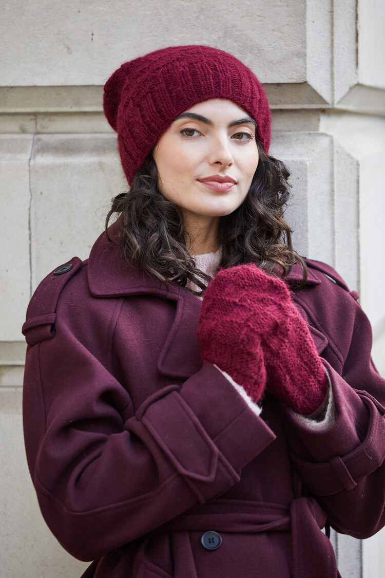 MODE at Rowan Heather Hat & Mittens