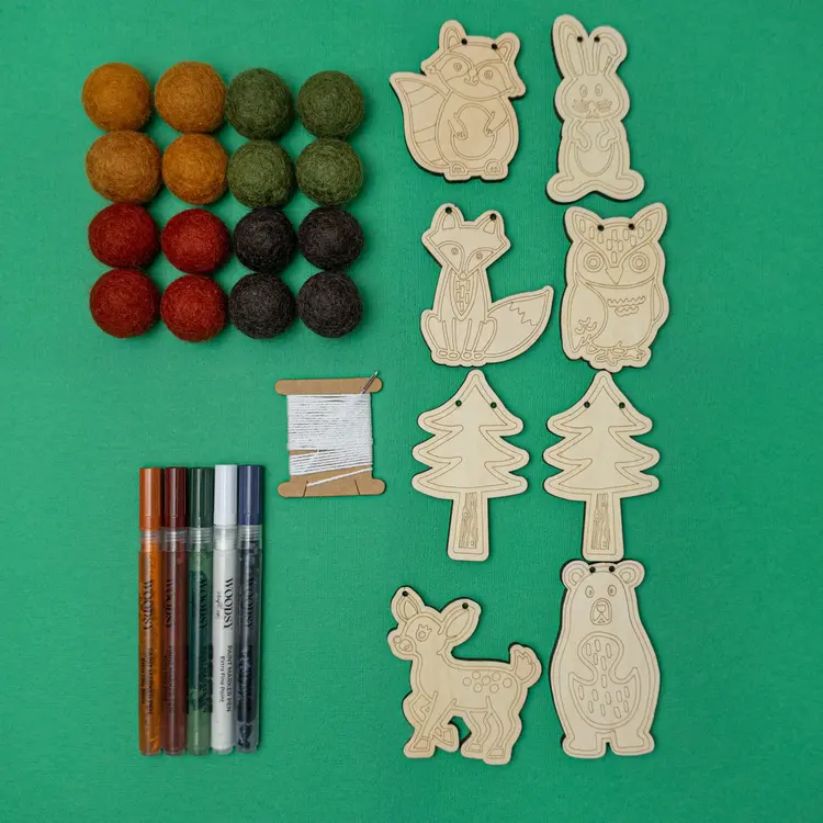 Woodsy Craft Co. Woodland DIY Craft Kit
