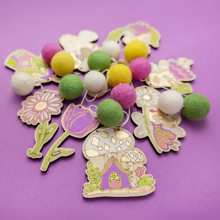 Woodsy Craft Co. Fairy Garden DIY Craft Kit