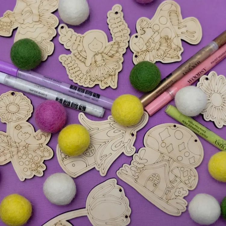 Woodsy Craft Co. Fairy Garden DIY Craft Kit