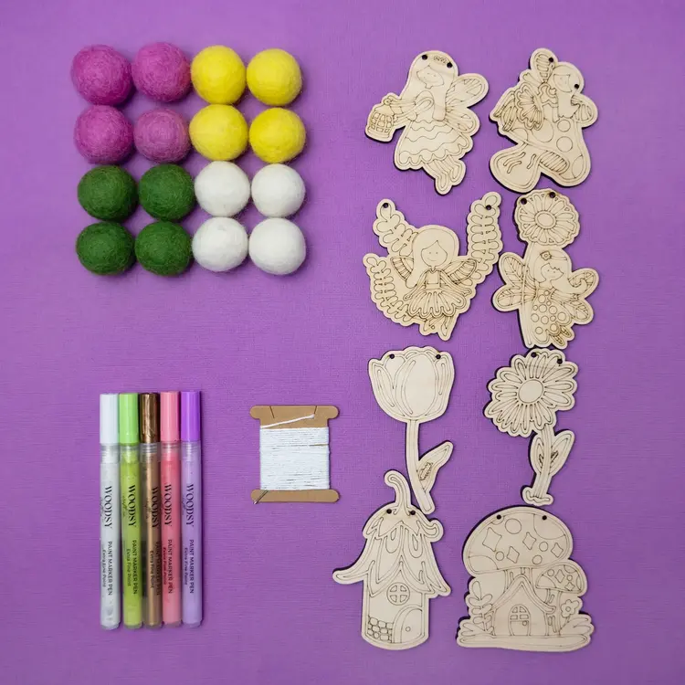 Woodsy Craft Co. Fairy Garden DIY Craft Kit