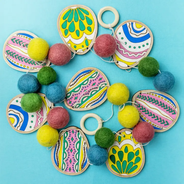 Woodsy Craft Co. Easter Egg DIY Craft Kit