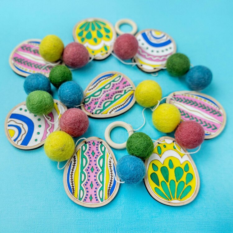 Woodsy Craft Co. Easter Egg DIY Craft Kit