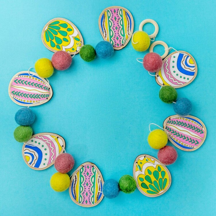 Woodsy Craft Co. Easter Egg DIY Craft Kit