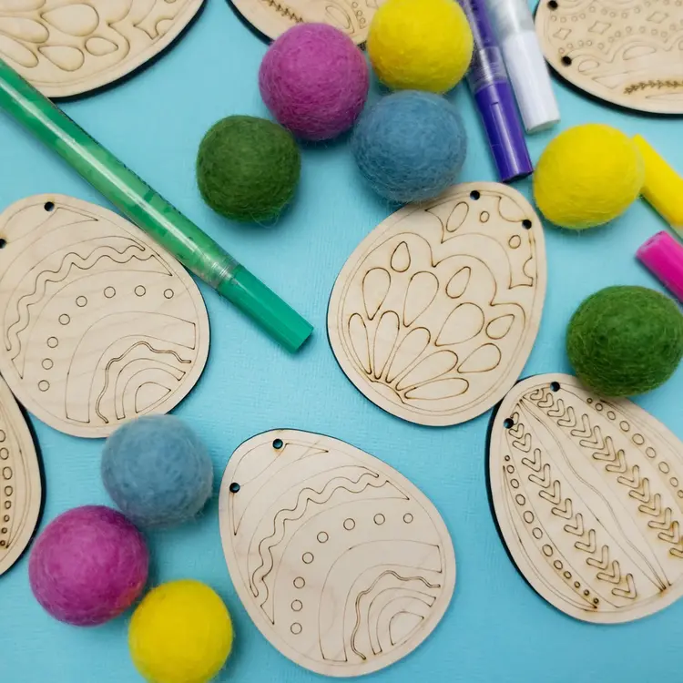 Woodsy Craft Co. Easter Egg DIY Craft Kit